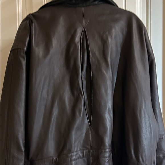 Urban Equipment Dark Brown Leather Jacket - Picture 6 of 10